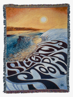 Sunset Cliffs Woven Blanket - San Diego #267859
