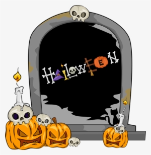 Great Clip Art For Halloween - Tombstone Clipart #268335