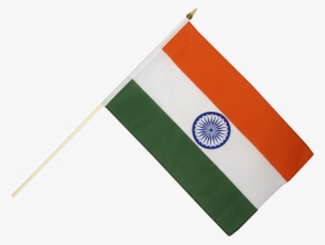 India Hand Waving Flag - Png Flag Of India #268424