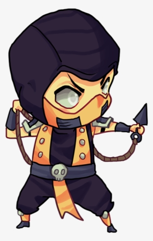 Buscar Con Google - Scorpion Mortal Kombat Chibi #268524