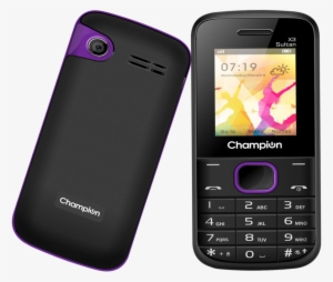 Integrate It With Your Design Software - Champion X3 Sultan Dual Sim (black & Purple) #268768