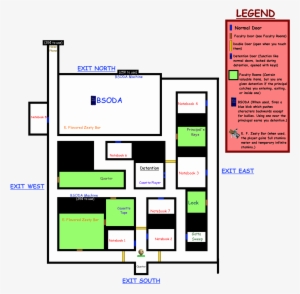 Schoolmap - Baldi's Basics In Education And Learning Map #269070