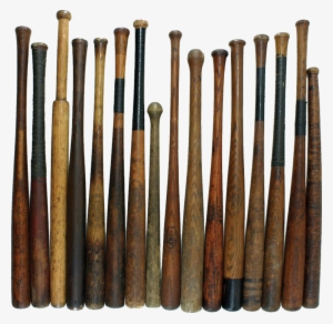 Baseball Bat Clipart Old - Baseball Bats Background #269120