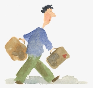 Traveler-sm1 - Watercolor Paint #269354