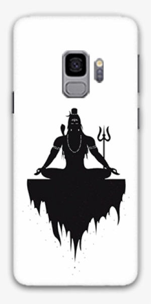 Lord Shiva Meditation Samsung S9 Mobile Back Case - Ancient Mystical Yogi Lord Shiva Tshirt Men - Slate #269680