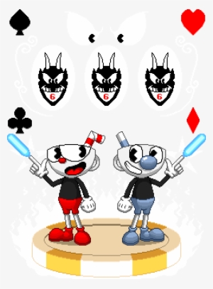 Author Comments - Cuphead And Mugman Sprites #269727