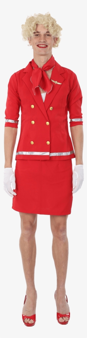 Air Hostess Png Transparent Image - Hooded Dress Red Tommy Hilfiger #2600062