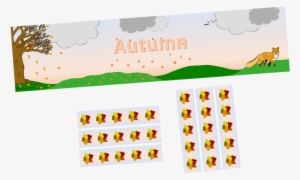 Autumn Topic/theme Display Banner And Borders - Autumn #2601299