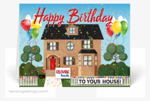 Happy Birthday To Your House Anniversary Cards For - Happy House Anniversary #2601768