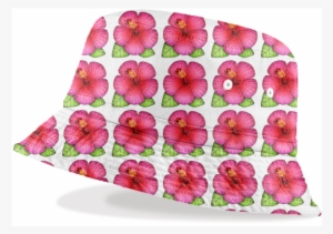 Hibiscus Flower Bucket Hat $48 - Petunia #2602042