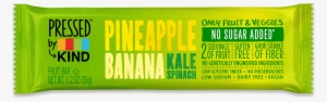 Pineapple Banana Kale Spinach - Pressed By Kind Fruit Bars #2602044