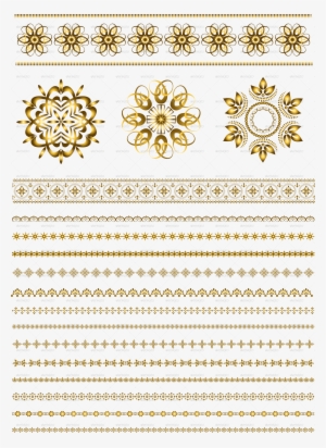 Gold Border - Motif #2602436