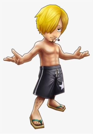 Sanji Swimwear Thousand Storm - One Piece Thousand Storm Sanji #2602529