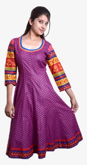 Anarkali Kurtis Can Also Be Worn On The Occasions Like - Ladies Kurta Design Png #2602633