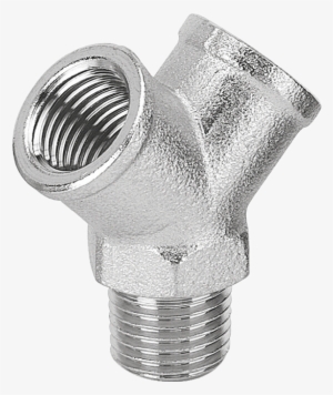 Y Piece With Male Tapered Centre Leg / Parallel Female - Prevost - 2 Raccord Y Filetage Femelle #2602677