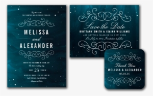 Stargazer Wedding Invitation - Wedding Invitation #2603029