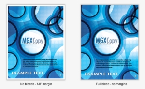 There Will Be A 1/8″ White Border Margin On All Sides - Full Bleed Or Border #2603494