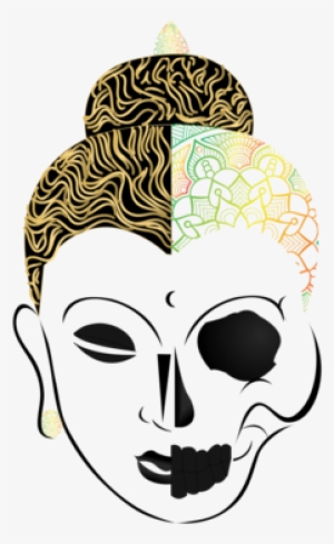 Budha Trance Men's Printed Bomber - Illustration #2603899