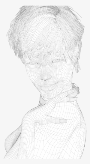 Poser Wireframe - Monochrome #2603902
