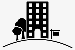 Building Clipart - Black And White Building Clip Art #2604481