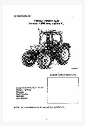 Download Case Ih 3200 3220 3230 4200 4210 4230 4240 - Case 4230 Manual #2605055