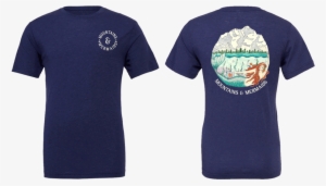 Mountain Mermaid Unisex T-shirt - Active Shirt #2605113