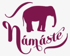 Yoga Namaste Elephant Tattoo Set - Namaste Tattoo #2605501
