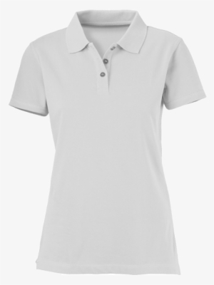 Ladies Polo Cutton Garments - Ladies Polo Shirt White #2605517