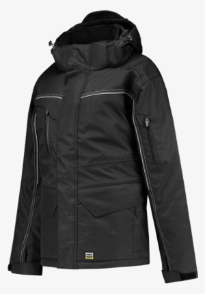 Midi Canvas Parka // 402007blackl - Jacket #2605657