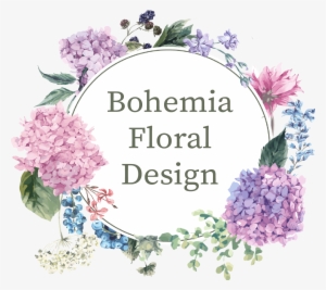 Website Design And Development By Harvest Moon Media - Purple Hydrangea Flower Frame #2606299