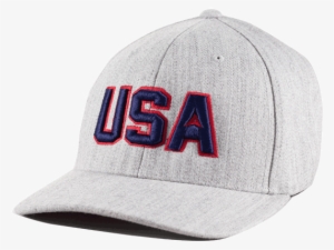 Aspinwall Team Usa Heather Grey Flex Fit Hat 2 - Baseball Cap #2606377