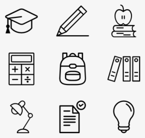 School - Motivation Icon Transparent Background #2606429