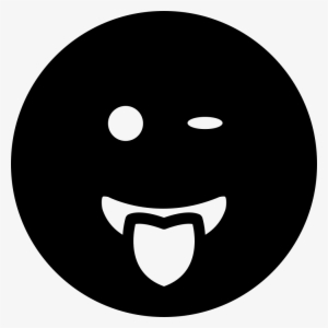 Emoticon Smiling Face With Out Of The #2606655