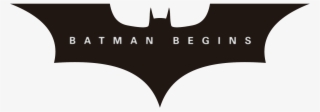 Batman Begins Bat Logo 3 By David - Batman Png #2606747