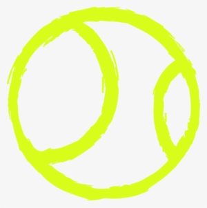 Tennis Ball Icon Clip Art - Tennis Ball #2607102