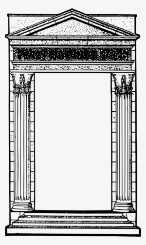 Roman Temple Ancient Rome Ancient Roman Architecture - Greek Column Pillar Frame #2607515