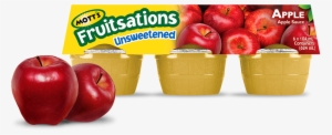 Mott's Fruitsations Unsweetened Applesauce Nutrition #2607923