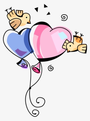 Vector Illustration Of Valentine's Day Sentimental - Heart #2608224