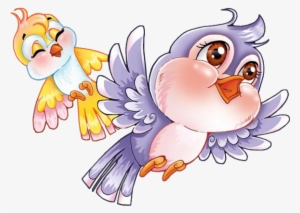 Love Birds Clipart Cartoon - Beautiful Bird In Cartoon #2608390