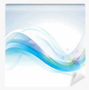 Abstract Smooth Lines Wave Background - Graphic Design #2608651