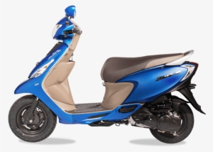 Tvs Zest Matte Blue #2609327