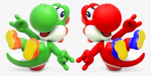 Red And Green Yoshis, Best Friends Forever #2609357