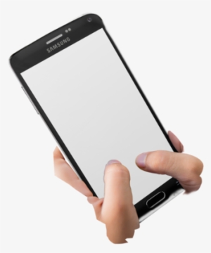 Girl Hand Holding Samsung Phone Png #2609978