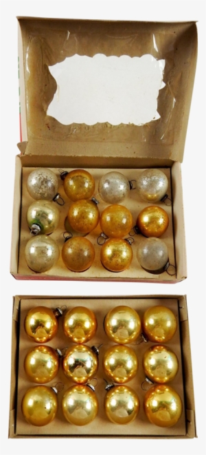 Gold & Silver Vintage Christmas Ornaments - Silver #2610913