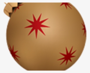 Christmas Ball Clipart Gold - Christmas Ball #2611081