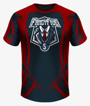 Fancy Five Short Sleeve Jersey - Blk Big Logo T-shirt #2611105