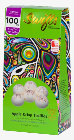 Of Swifts Chocolates, Step Outside Of The Box And Turn - California Small Chocolate Balls With Thc #2611383