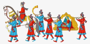Wedding Pencil And In Color - Baraat Clipart #2611445