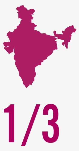 India Is Home To One-third Of The World's Child Brides - India Map Png Vector #2611675 India Is Home To One-third Of The World's Child Brides - India Map Png Vector #2611675