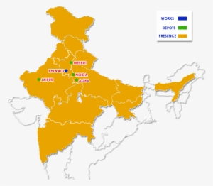 Site Map - India Map For Powerpoint #2611880